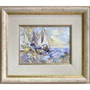 Платноходки в утринна Светлина