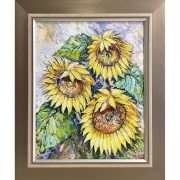  Слънчогледи три