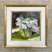 Snowdrops in a vase