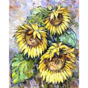 Sunflowers in summer