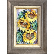 Sunflowers in summer