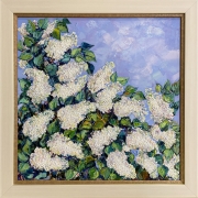 White Lilacs at the Window